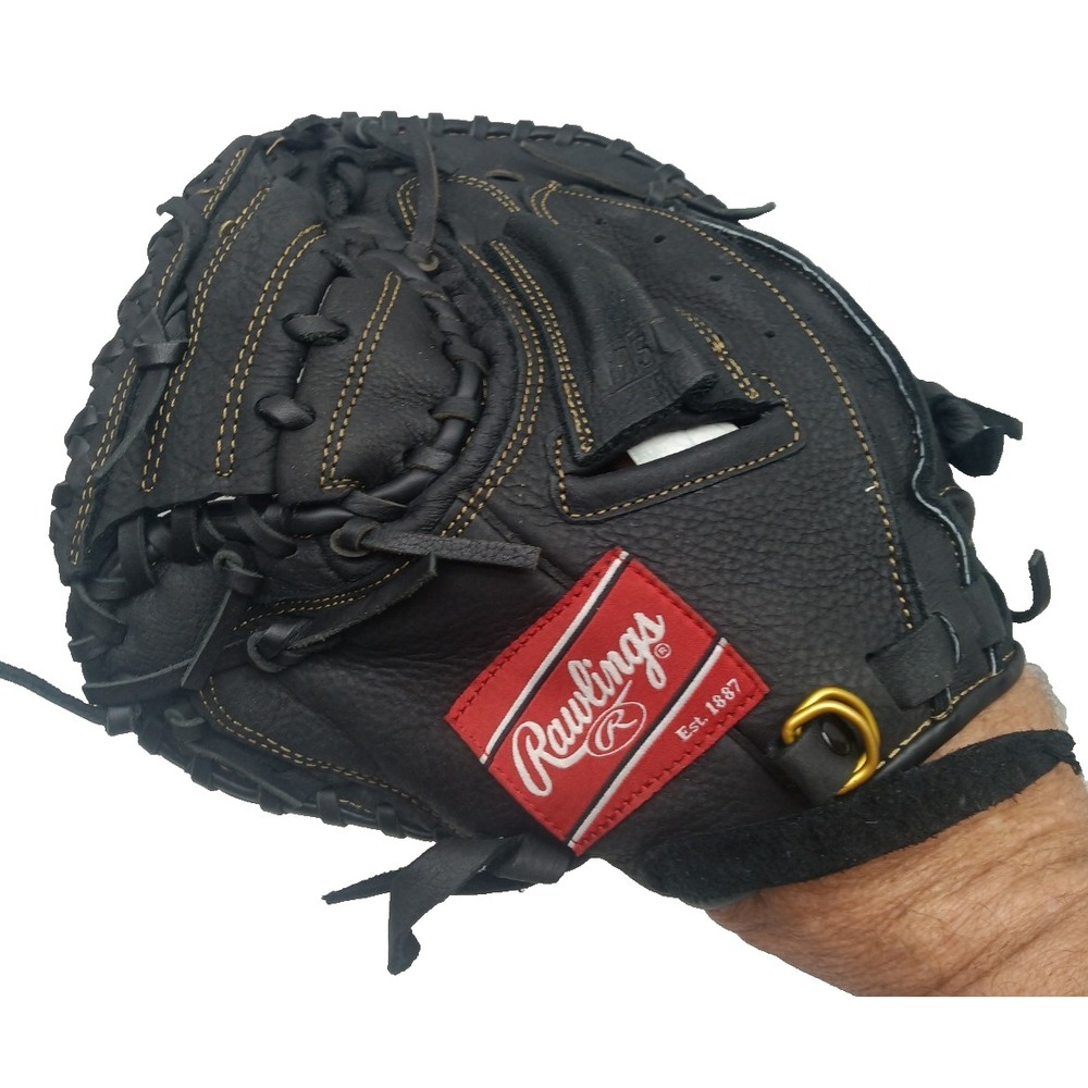 Rawlings Renegade 31.5" RCM315B Catcher's Mitt Baseball Glove LHT Black